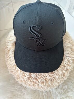 New Era Black Chicago White Sox Fitted Cap 59fifty streetwear like new